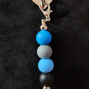 Chic Multicolor Beaded Tumbler Charm